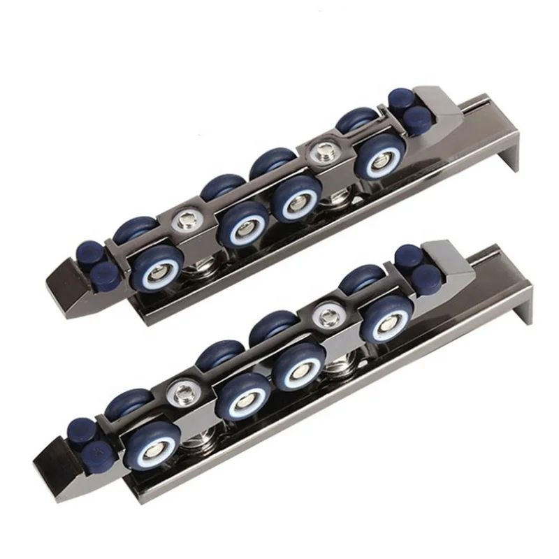 gobo中国工厂流行软关闭橱柜淋浴玻璃门滑动滚轮轨道