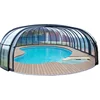 HOT SALE Aluminum Swimming pool enclosure kits screen dome pool enclosure kits glass pool house