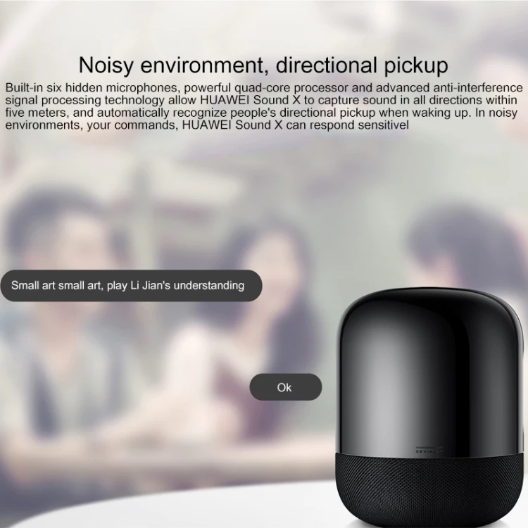 Factory Price Original Huawei Sound X Smart Speaker - ANKUX.COM
