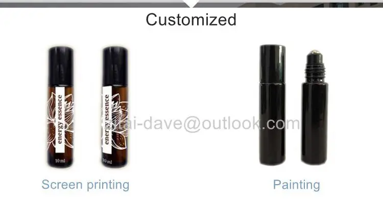 Round Aluminium Cosmetic 8ml 10ml Empty Refillable Perfume Roll On Bottle/glass bottle roll on