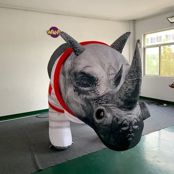 Giant Inflatable Handicrafts Simulation Rhinoceros Animal Inflatable