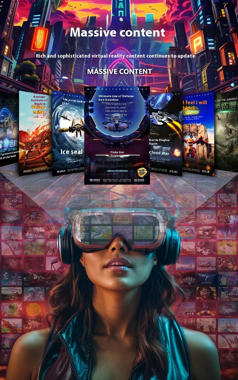Commercial Full Set Indoor Sensory Simulation Racing Simulator Motorcycles VR Thunder Arcade for Shopping Mall Experience