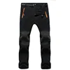 WIS-128 Durable wholesale climbing pants Summer/Winter outdoor male/female trousers polar fleece outdoor sports pants