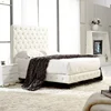 Five star luxury high back hotel bed A033/high end crystal bed