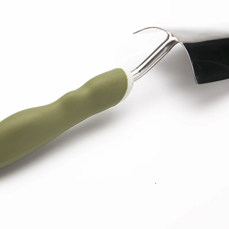 PP handle garden tools stainless steel notch finish trowel