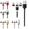 3 in 1 LED 1M Magnetic USB Charging Cable for Lightning Type C Micro USB