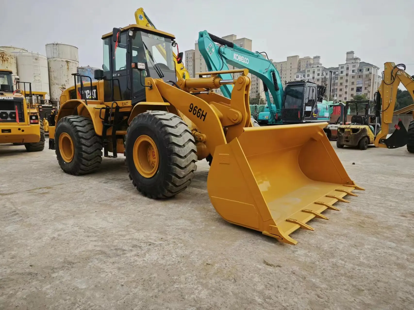 Cheap Price Caterpillar 5ton Payloader Cat 966h Wheel Loader Originally Made In Japan In