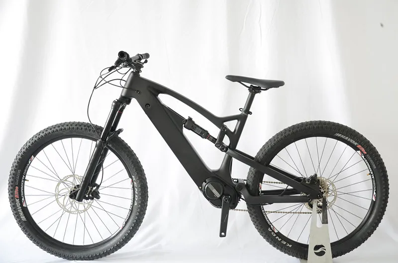 5er full suspension e-bike frame for mountain bike carbon