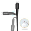 WiWU Prolong extended SR light-ning IOS cable fast charging data transfer USB cable with nylon braided and aluminum alloy