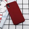For Vivo X27 Mobile Shell without grip frosting tpu soft shell Painted leather embossed print material shell