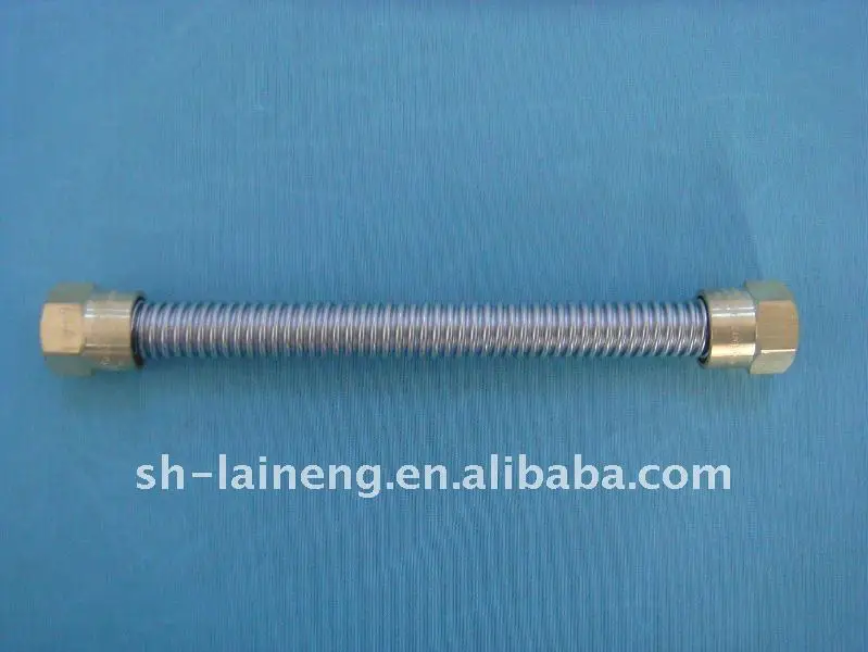 1/4"I.D x 3/8"O.D x 12" Flexible stainless steel gas pipe, View