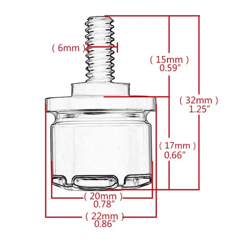 High Quality Black Aluminum alloy Seat Bolt Billet for Harley Sportster Street Glide Touring Softail Motorcycle Accessories