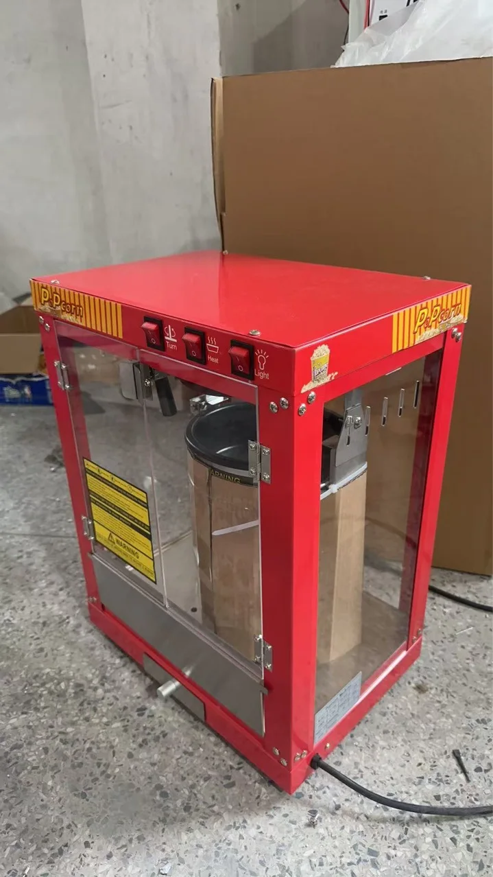 Powerful Key Motor Popcorn Machine - Ideal for Home & Commercial