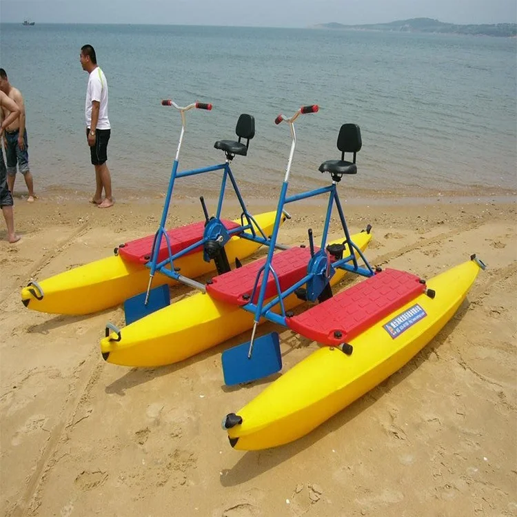 bicicletta in acqua