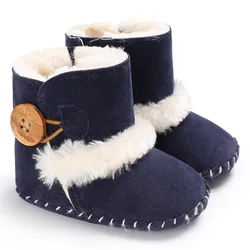 Baby Girl Boy Snow Boots Winter Half Boots Infant Kids New Soft Bottom Shoes Drop Shipping Winter Boots Moccasins