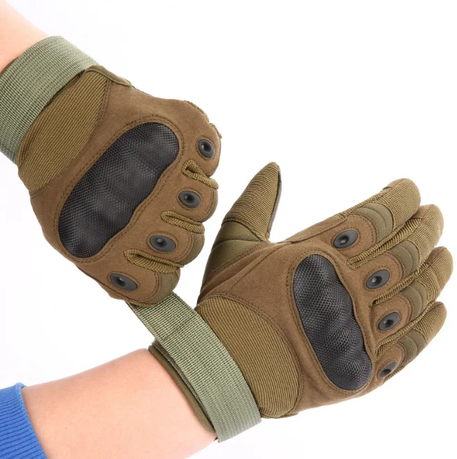 Coyote Military Tactical Assault Contact Gloves Hard Knuckle Army Security 