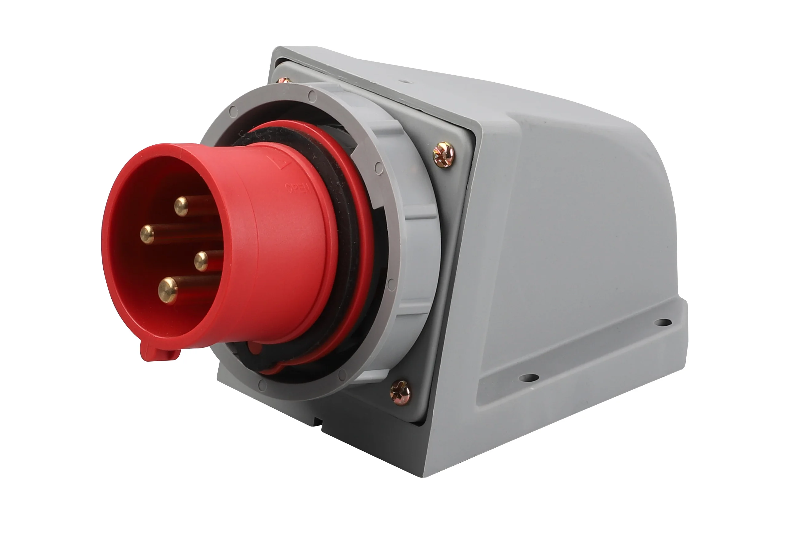 cee ip67 380v 3p   e 4pin 16a 工业防水插头