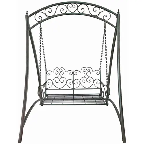 Outdoor Antique Vintage Wrought Iron Porch Patio Garden Swing Buy