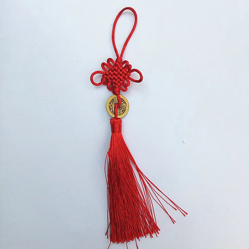 Traditional Cheap Small Gift Red Chinese Lucky Tassel Knot - Buy ...