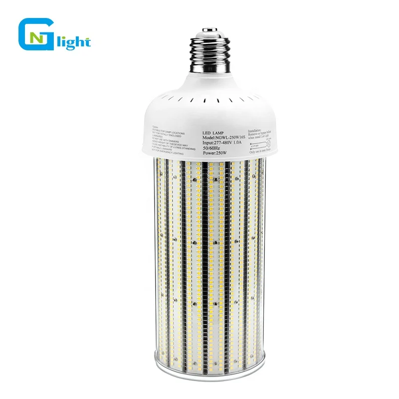 Indoor Outdoor E39 E40 1000W Globe Halogen Replacement 250W 2835SMD Downlight Corn Cob LED Light