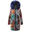 Wholesale winter new cotton clothes women's large fur collar down cotton national wind factory direct sales