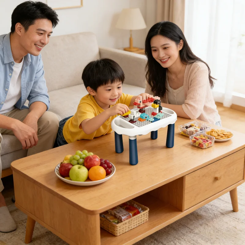 Building Block Table Suitable for Children to Play and Develop ...