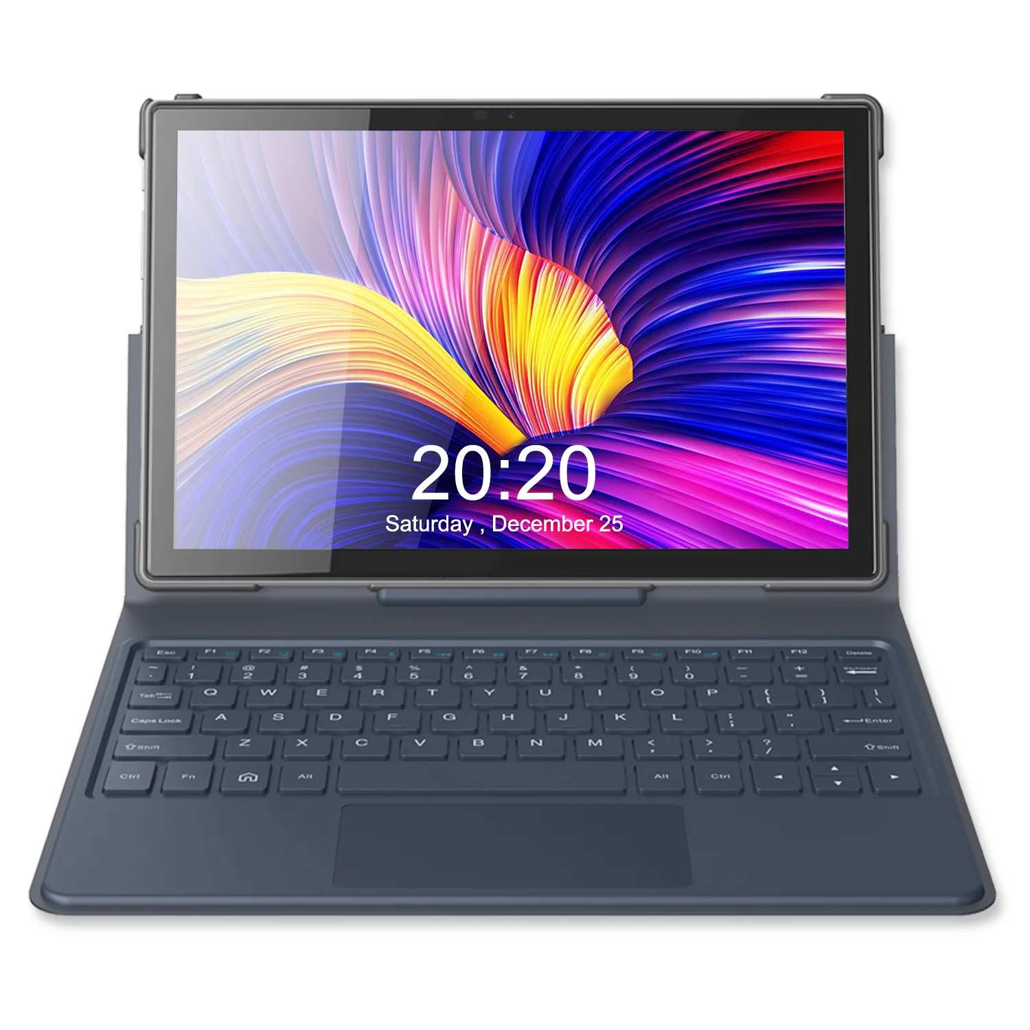 Android New Laptop 10.1 Inch Computer Tablet with Keyboard 64GB Tablet PC