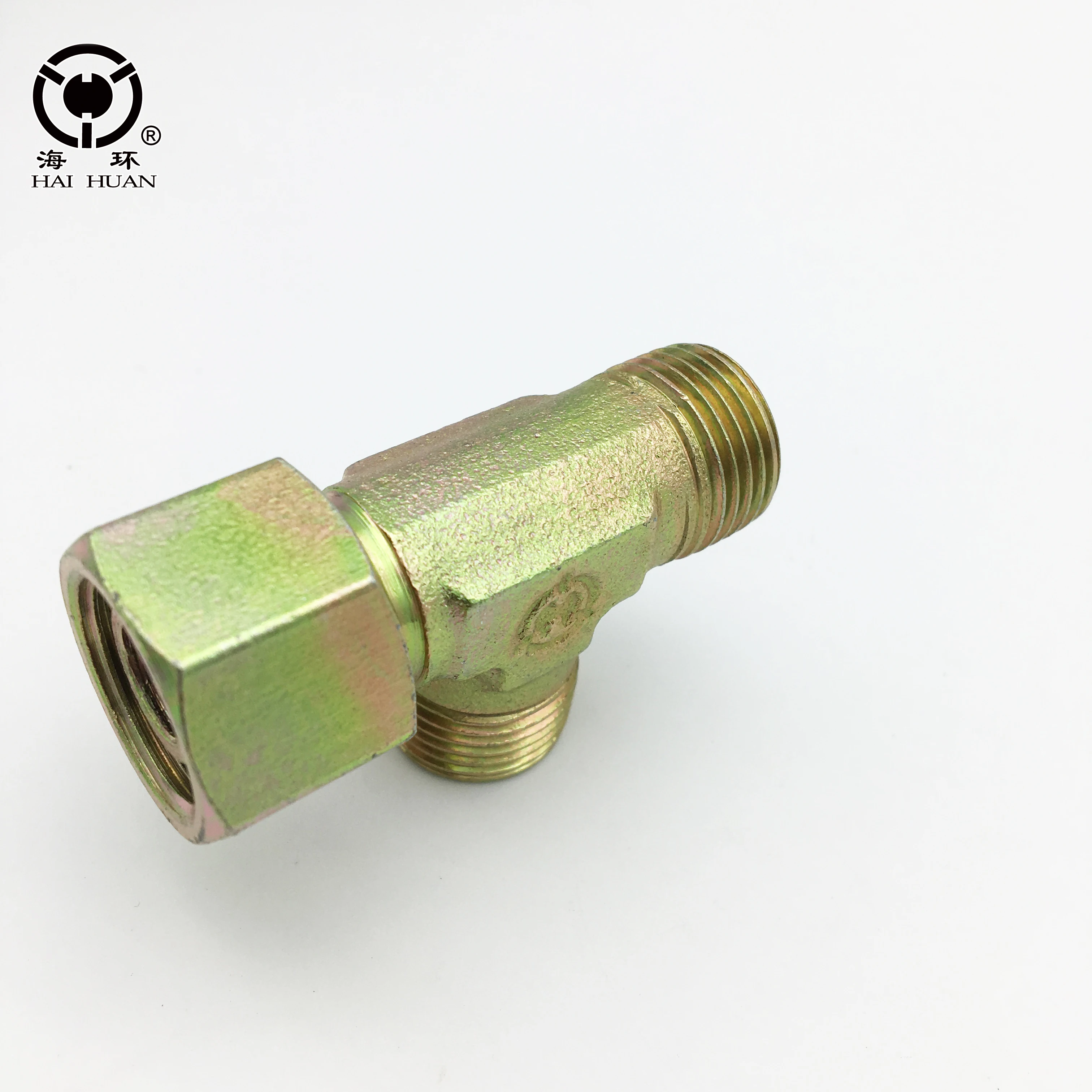 旋转配件液压三通管件