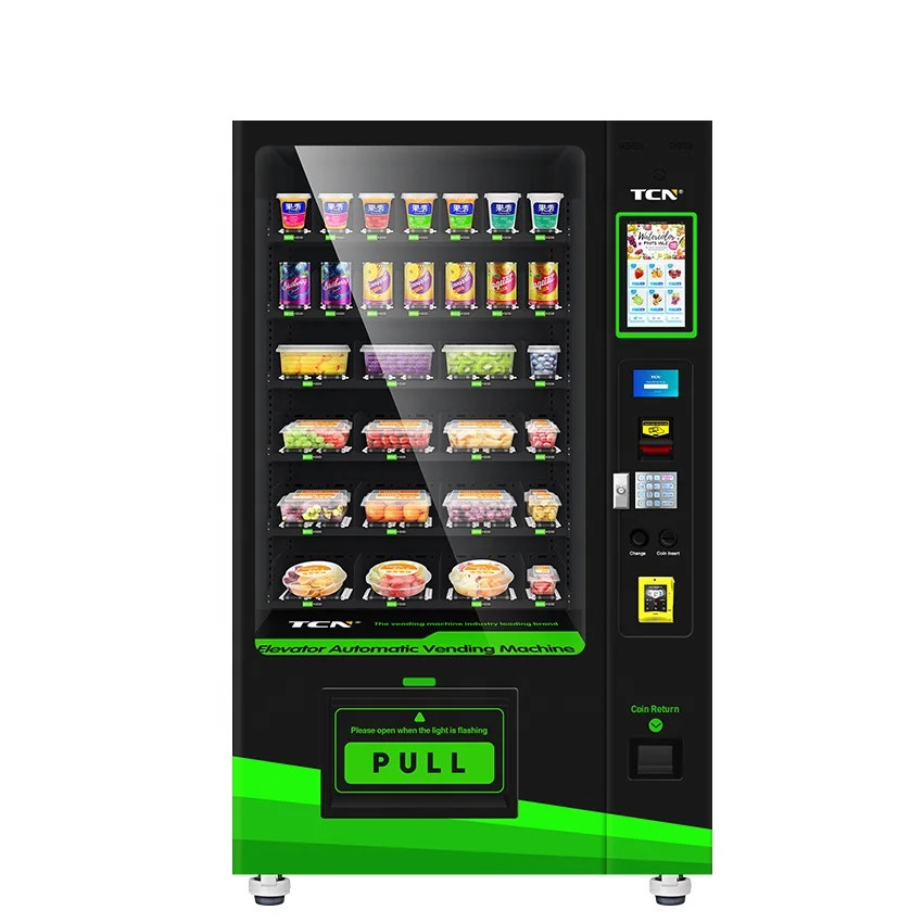 Tcn Cake Fruit And Salad Automatic Vending Machine Farm Egg Vending