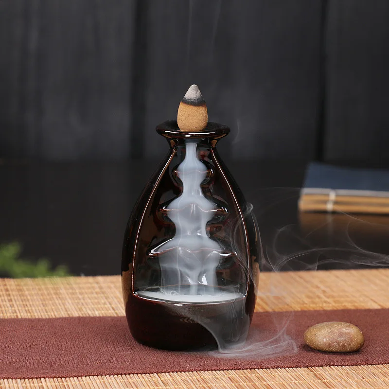 Arabian Incense Burner Arabic Incense Waterfall Smoke Bruleur Encen