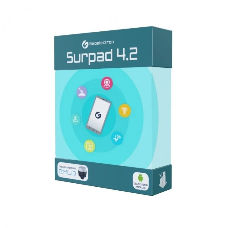 Geo RTK Surpad 4.2 APP Android 8.0 - Powerful Surveying Software