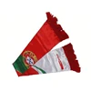 New design silk cashmere knitted jacquard soccer europe football scarf