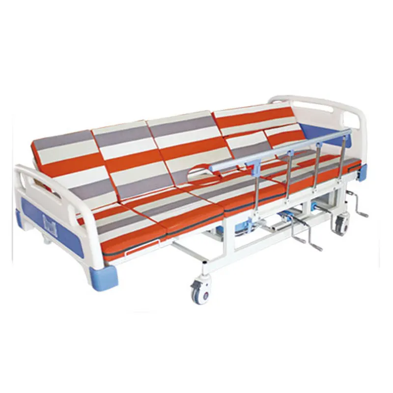 Folding Bed Medical Care Bed For Patients In Manual Critical Care