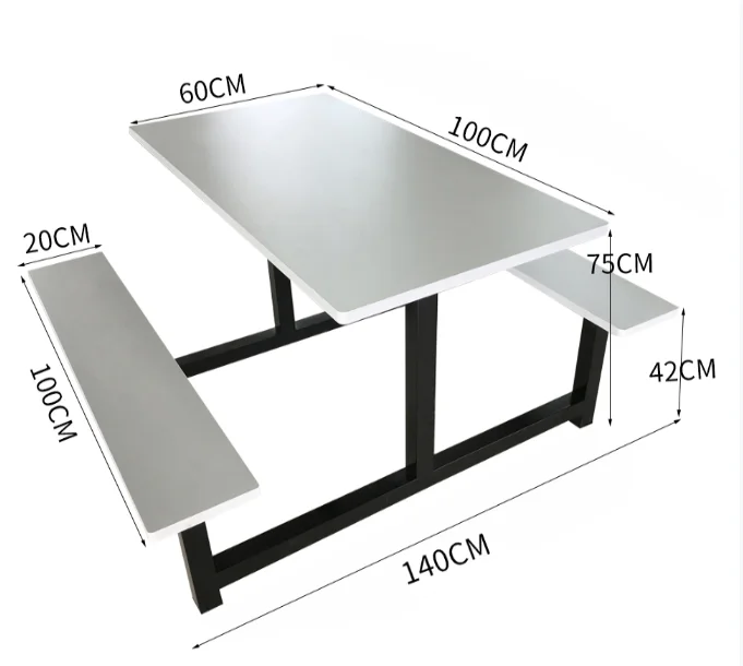 Customized Size School Canteen Coffee Restaurant Table And Chairs Set Buy Table Canteen Table School Canteen Table Product On Alibaba Com