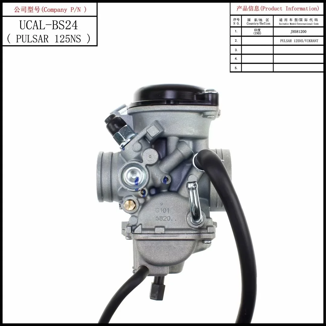 High Quality Motorcycle Carburetor Fuel System Jh581200 Motorcycle
