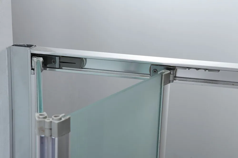 folding glass shower doors