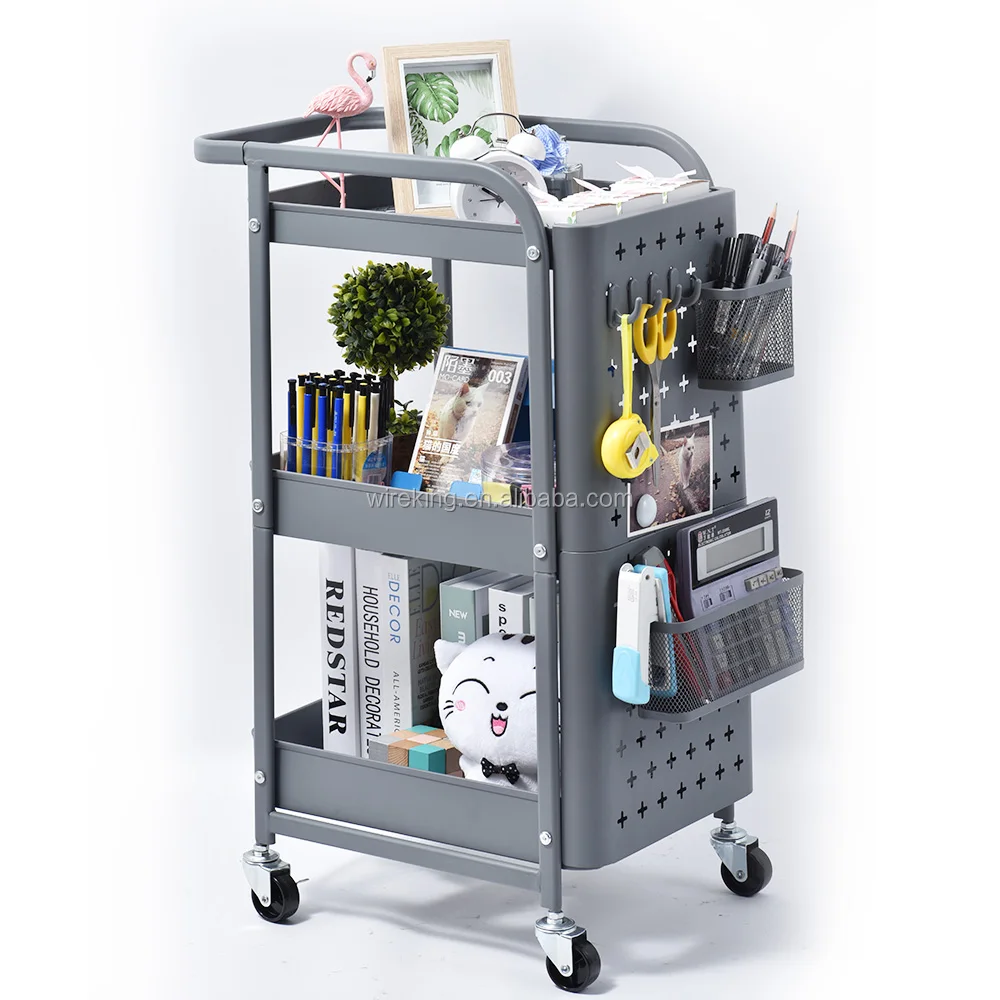 Carro Rodante De 3 Niveles Para Uso General,Venta Al Por Mayor,Carro De