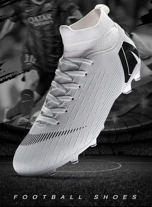 mid cut football boots