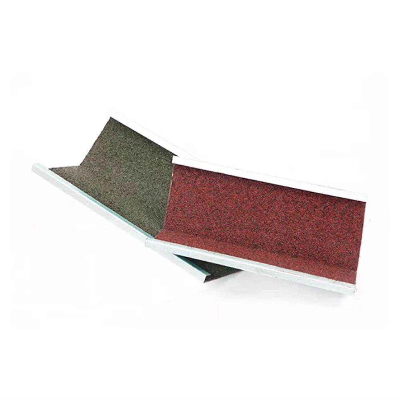 Square Ridge Tile Modern Metal Colored Stone Tile Special Roof Sheet Square Ridge Tile ...