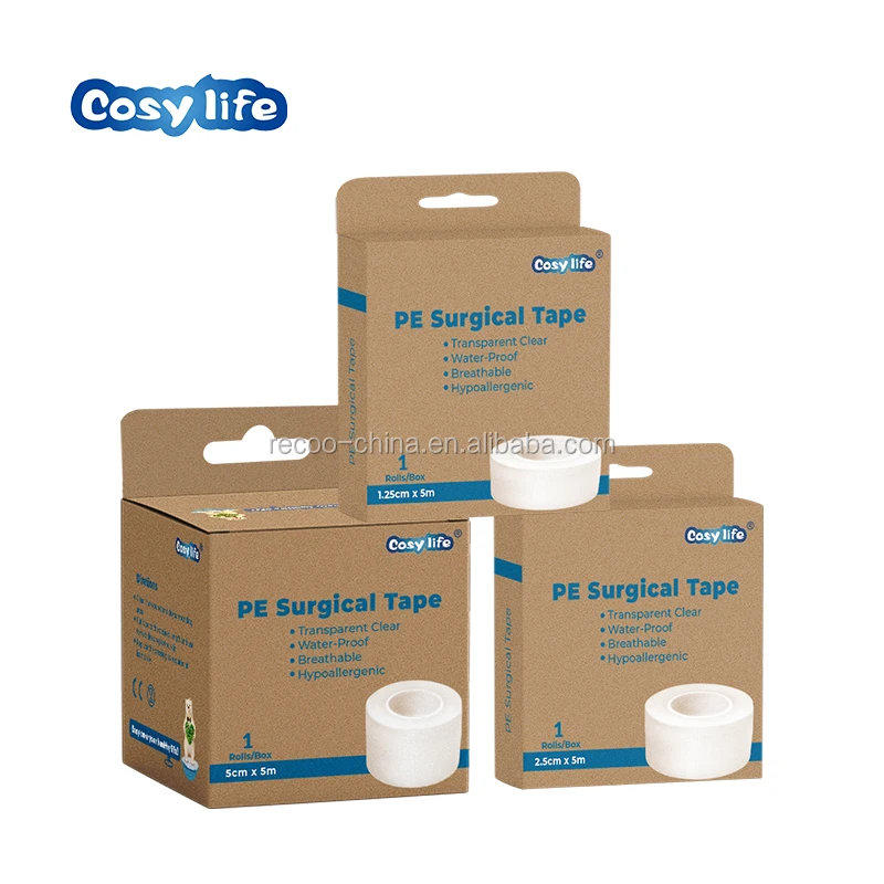 Cosy Life Clear Surgical Tape Hypoallergenic Transparent 2 5cm X 5m Pack Of 1 Buy Adhesive Surgical Tape Surgical Paper Tape Color Transparent Tape Product On Alibaba Com