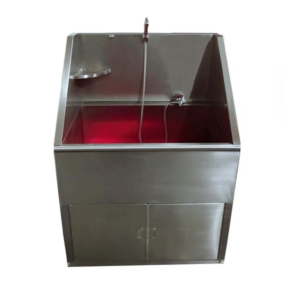 Multitype Stainless Steel Pet Bath Sink For Pet Hospital Clinic Or