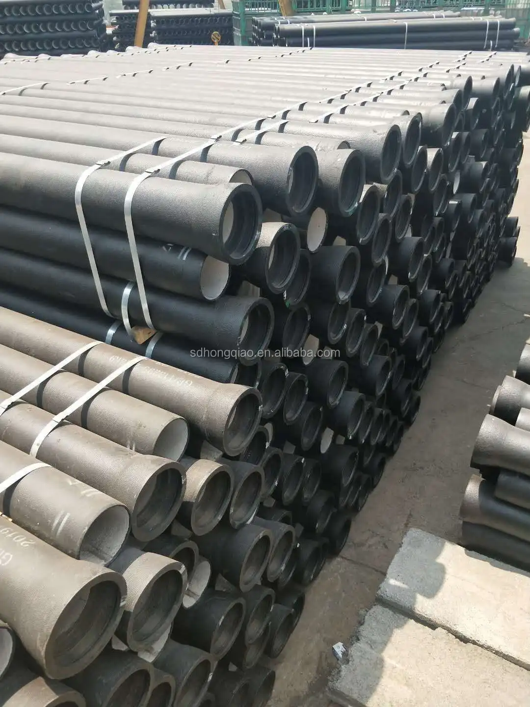 Dn100 Dn150 Dn200 K7 K9 Di Pipe /grade K9 Cement Coating Thickness Dci ...