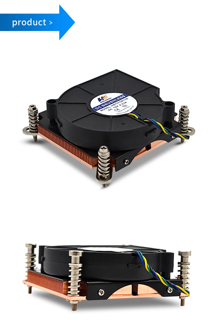 Low Profile Cpu Cooler, Copper, 1151 - detail 8