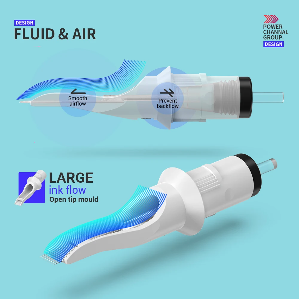 Quelle Premium Quality Soft Membrane Cartridge Needles Textured Tattoo