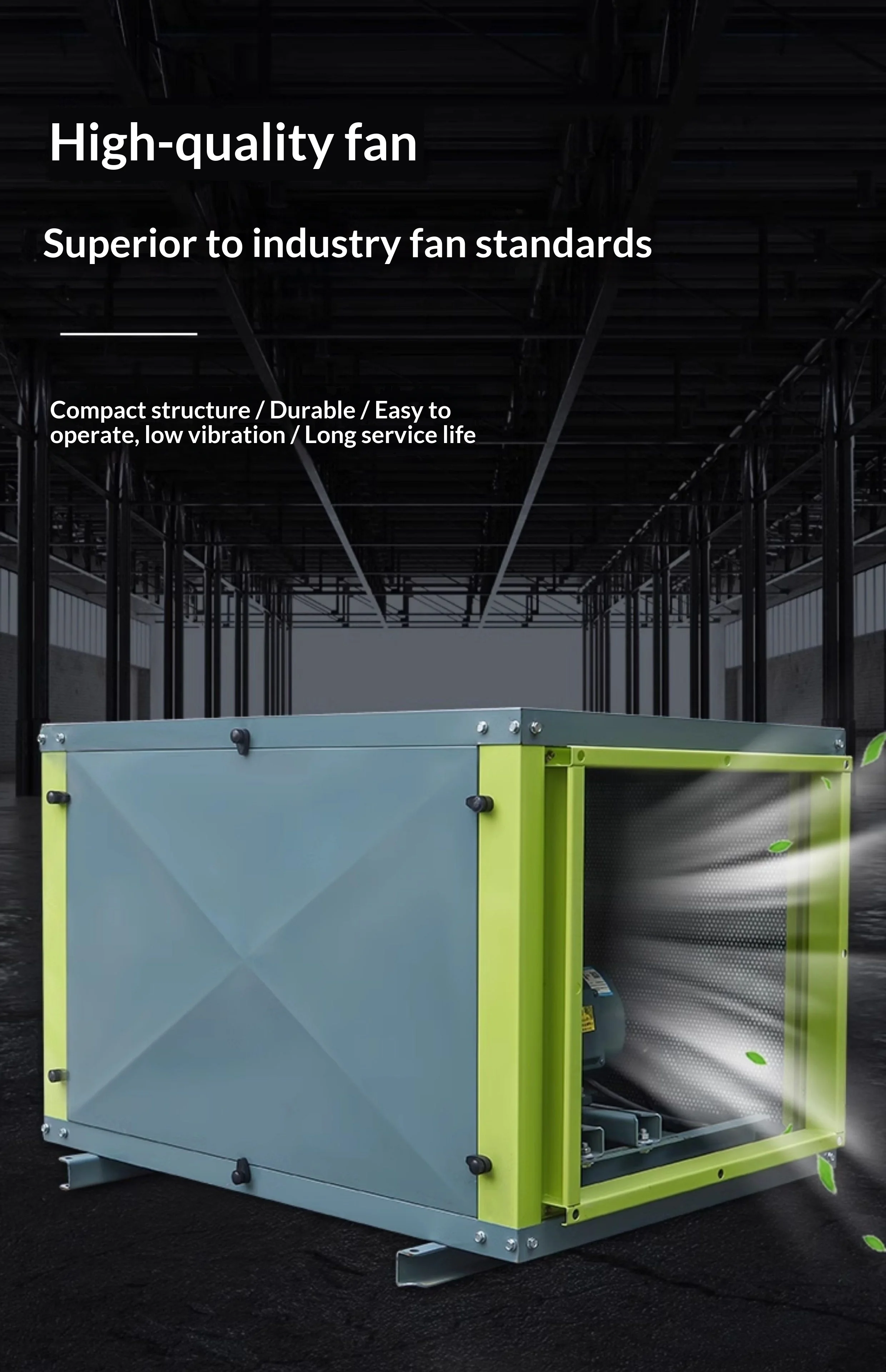 Centrifugal Fan, 380V, Battery Powered - detail 8