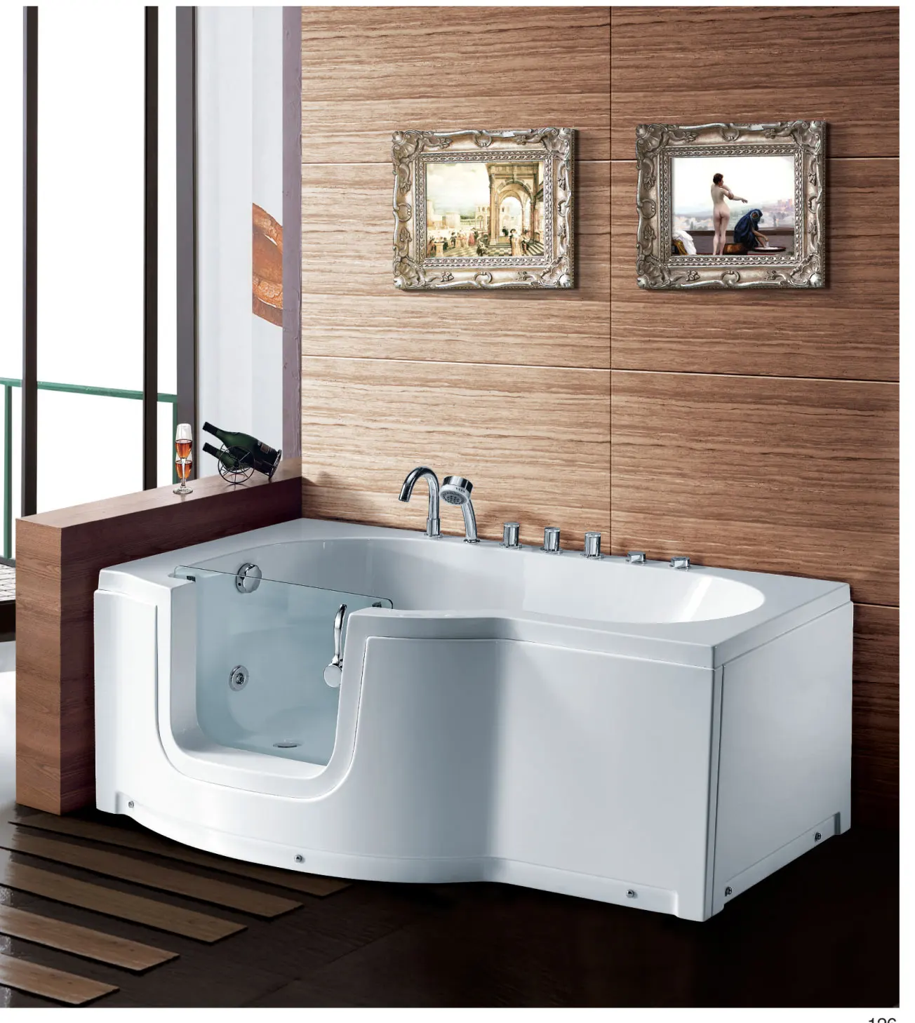 Walk In Tub Bathtub Shower Combo Corner Bath Tub Buy Walk In Tub 