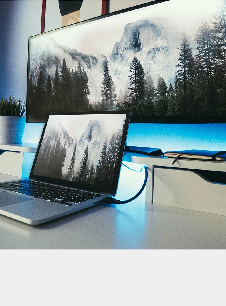 کابل لپ تاپ HD 4k 1080p 1m 3m 5m HP لپ تاپ HDMI برای سرعت بالا Macbook Pro 4