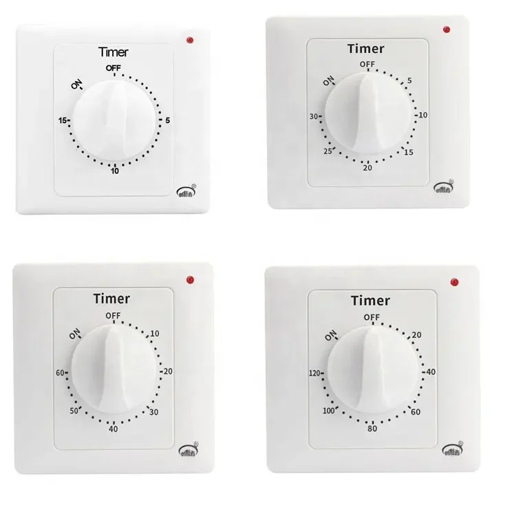 Wholesale Prices Timer Switch 220v 120 Mins Mechanical Countdown Timers