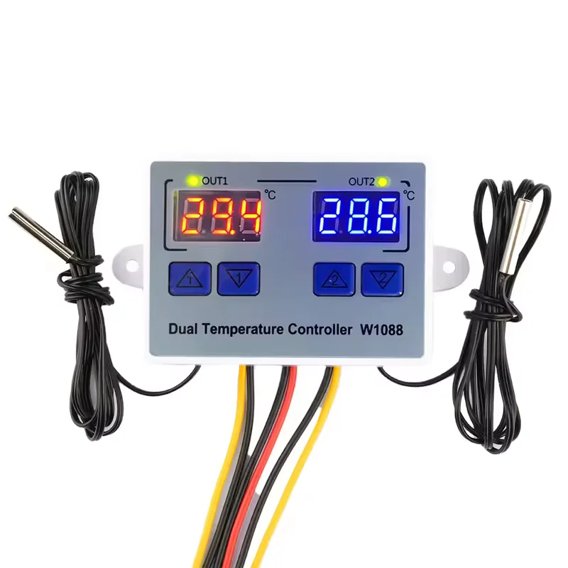 DC 12V digital tachometer with blue LED and Hall proximity switch sensor
