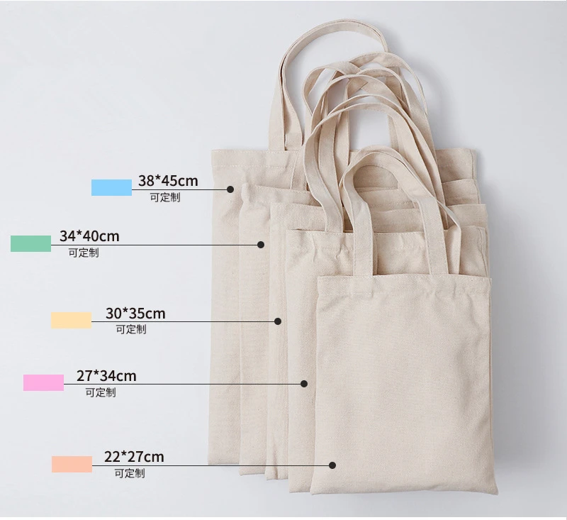 Customised Fashion Recyclable Shopping Cotton Bag Tote Bag Cotton